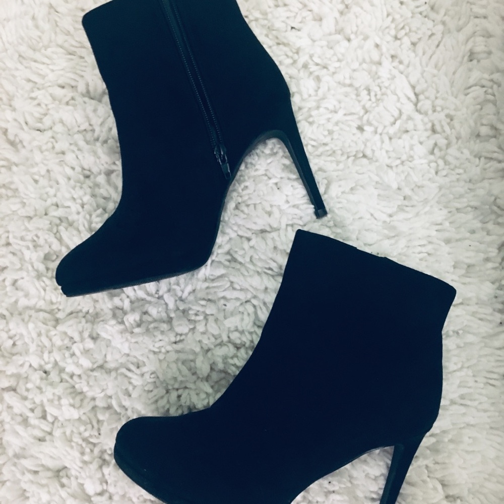 Black Stiletto Booties